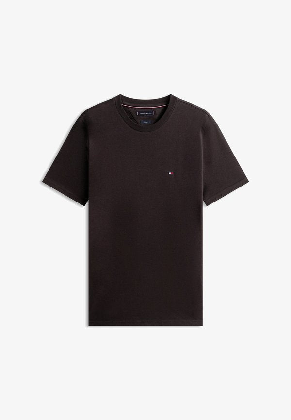 Tommy Hilfiger FLAG BACK TEE EXCLUSIVE - Print T-shirt - black