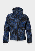 Nike Sportswear M NK TCH DF WVN WR FZ JKT AOP - Light jacket - diffused blue/ black