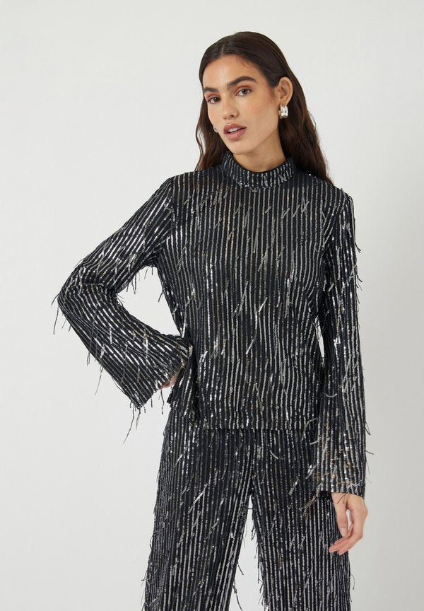 YAS YASLANTRA SEQUIN FRINGE