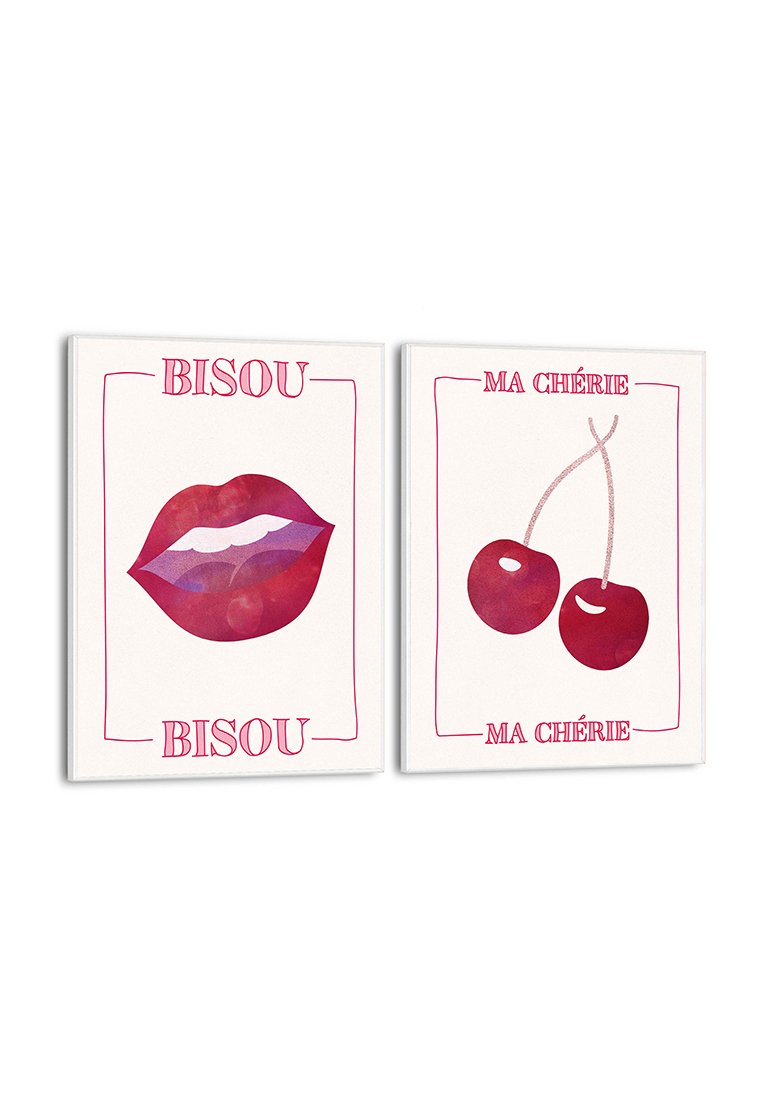Orange Wallz FRENCH KISSES 2 PACK