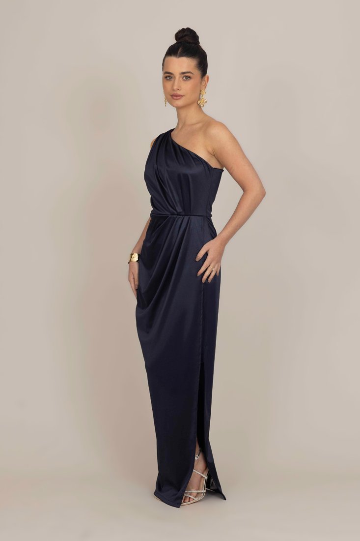WAL G PETITE MINAH ONE SHOULDER  DRESS