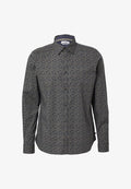 s.Oliver MIT ALL-OVER-PRINT - Shirt - olivgrün