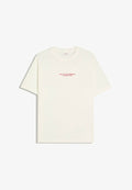 Bershka SHORT SLEEVE PRINT T-SHIRT - Print T-shirt - white