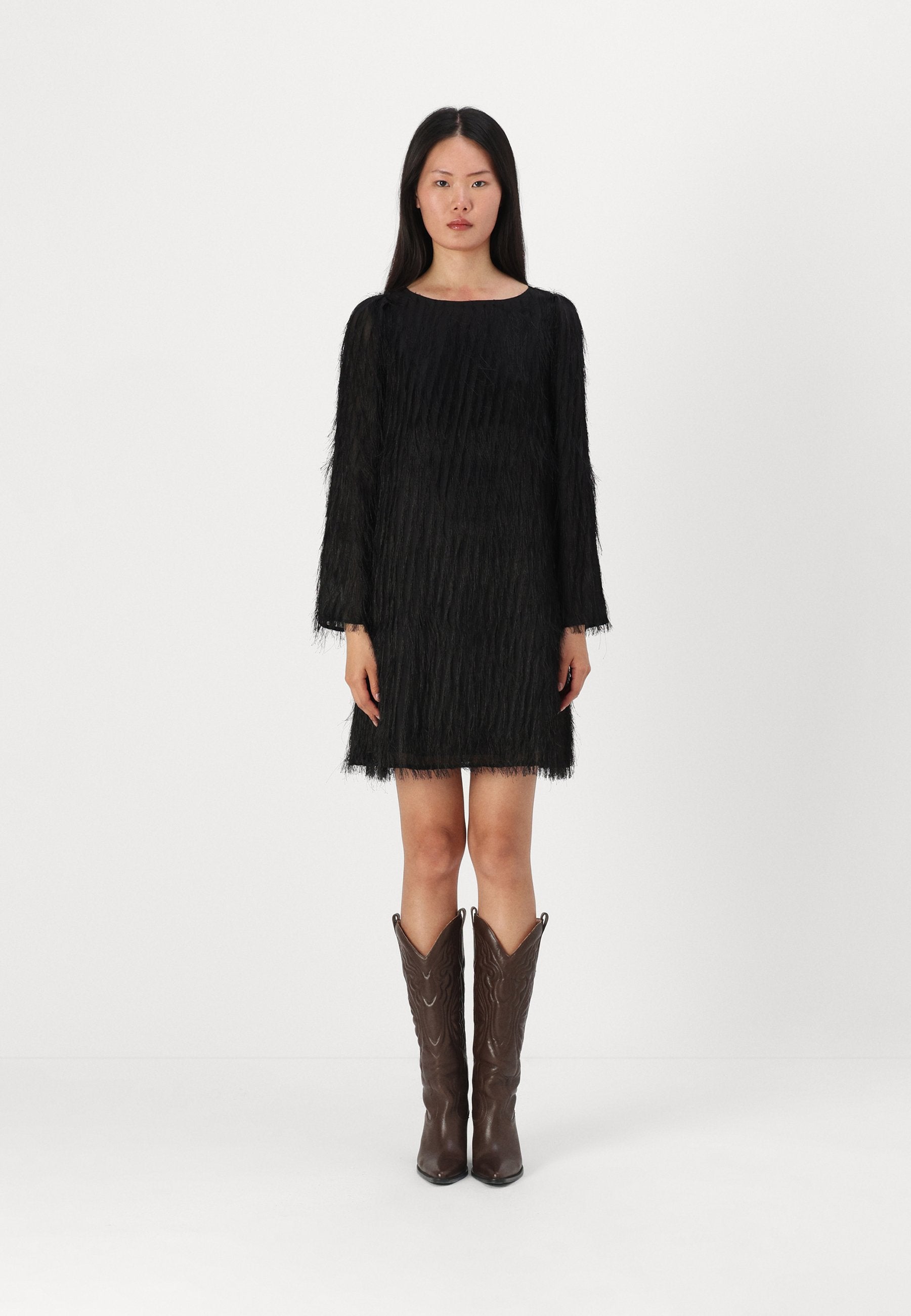 YAS YASDIA BOAT NECK DRESS