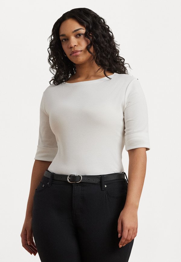 Lauren Ralph Lauren Woman COTTON BOATNECK T-SHIRT
