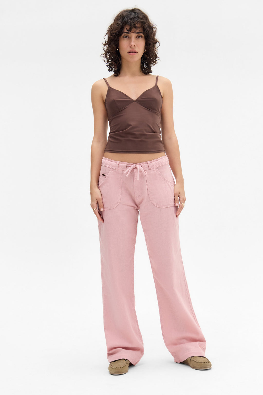 BDG Urban Outfitters BDG 5 POCKET LINEN MIX PANTS