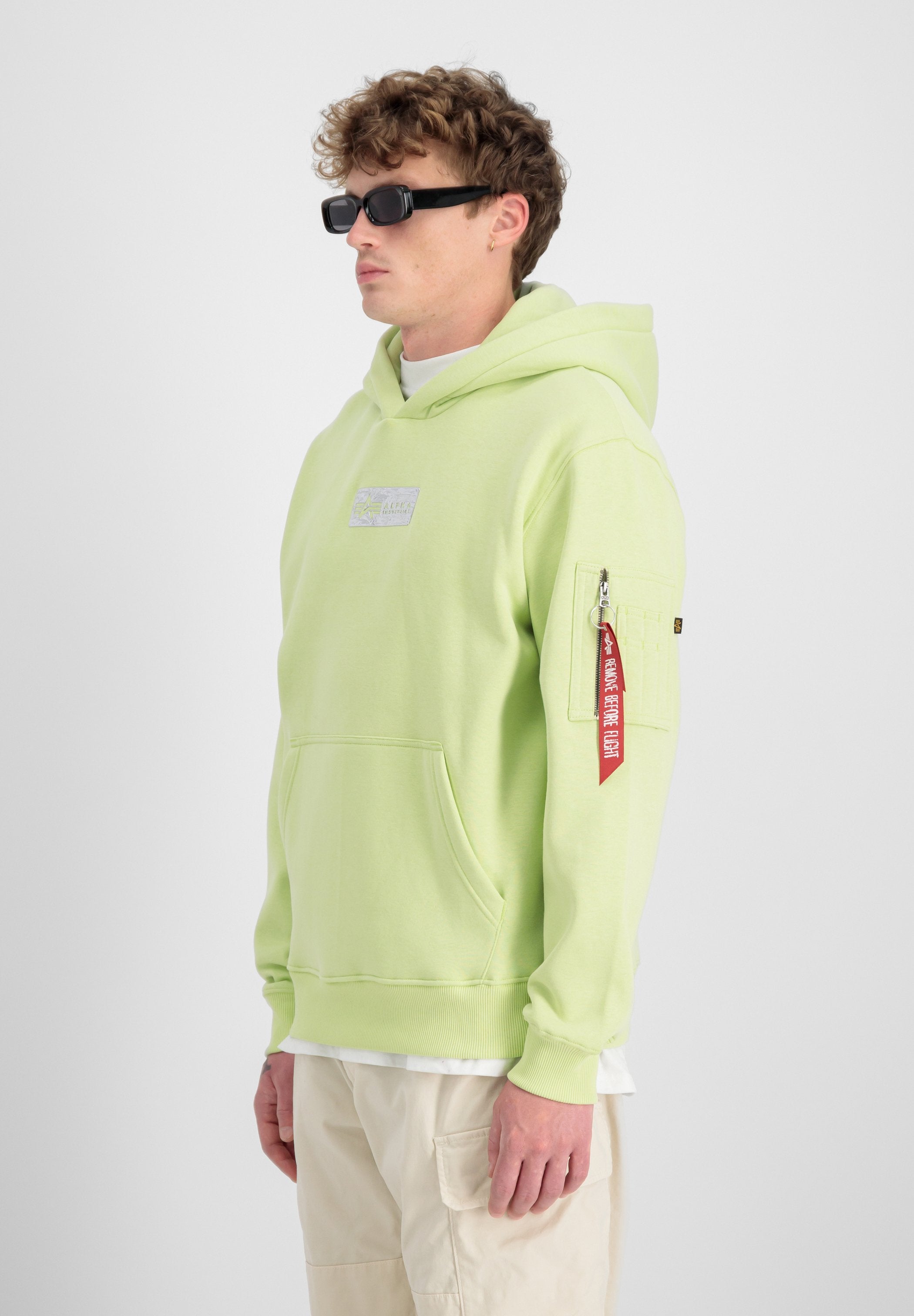 Alpha Industries ALPHA INDUSTRIES MEN - HOODIES METAL PLATE HOODY