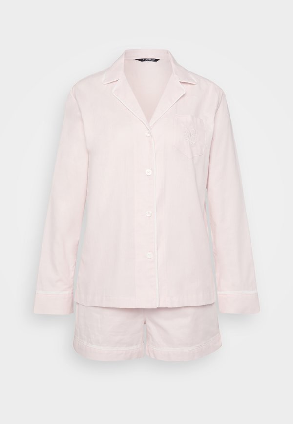 Lauren Ralph Lauren HERRINGBONE NOTCH COLLAR PAJAMA SET