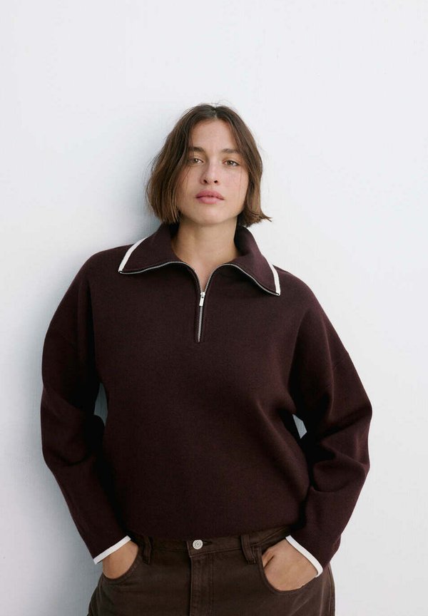 Mango ADULT - Polo shirt - dark brown