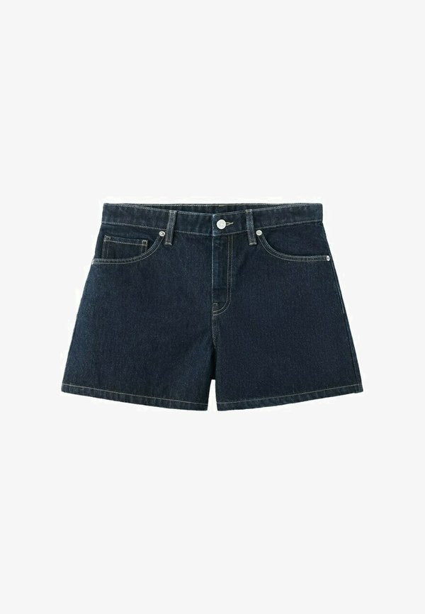 Mango ADULT - Denim shorts - blue