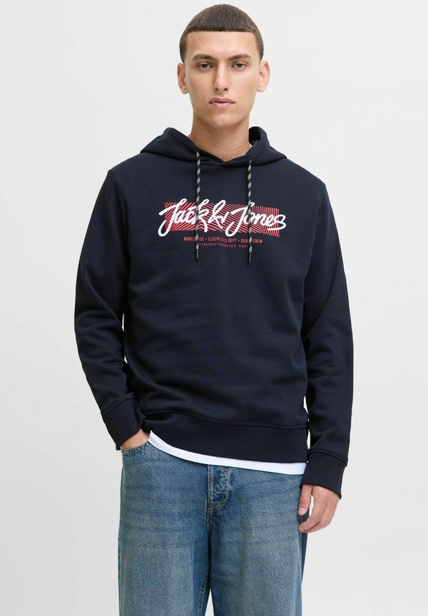 Jack & Jones Logo - Hoodie - sky captain