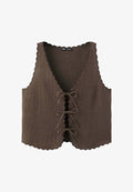 Mango ADULT - Blouse - dark brown