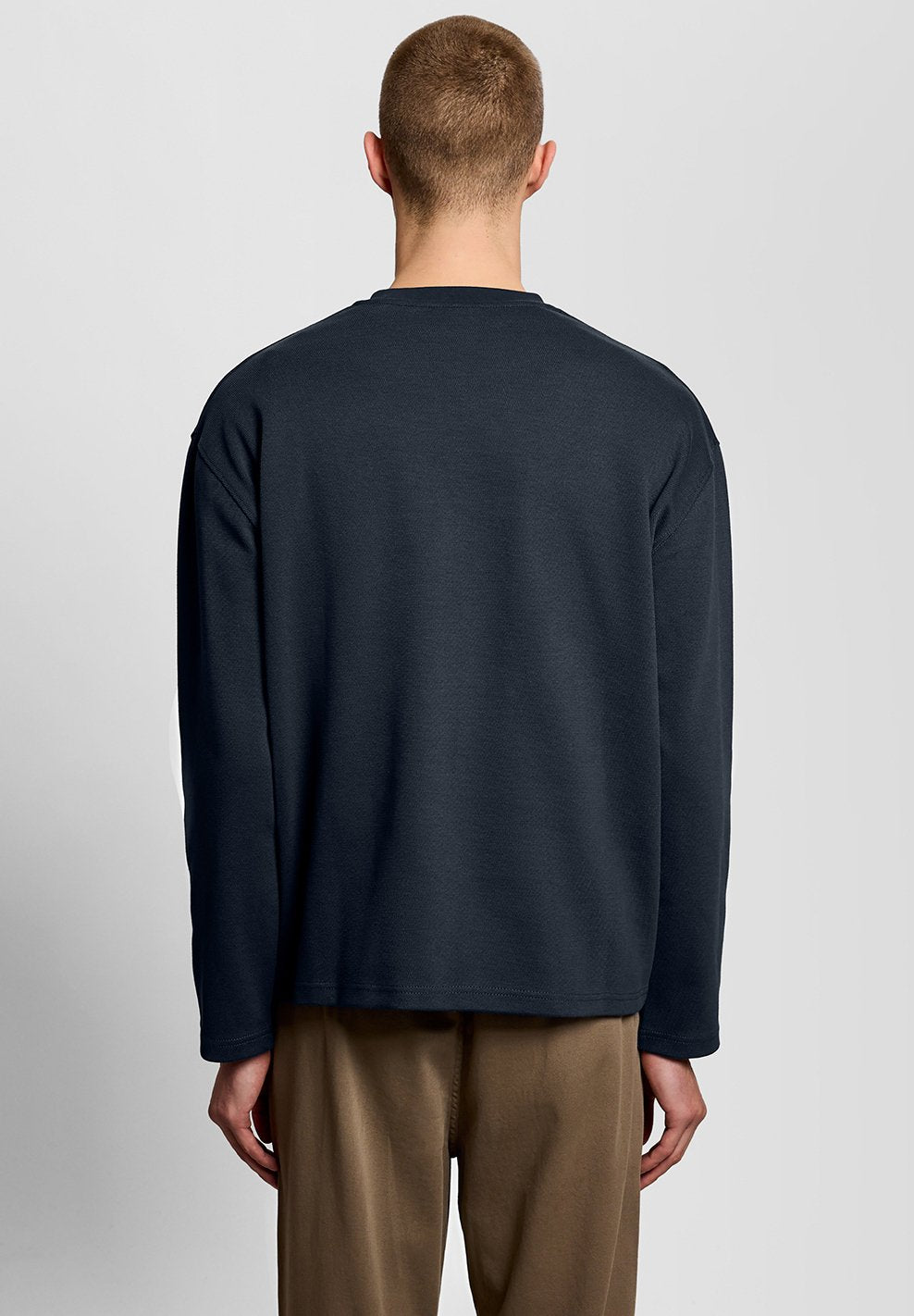 Lyle & Scott MID LAYERS RAISED JACQUARD CREW NECK