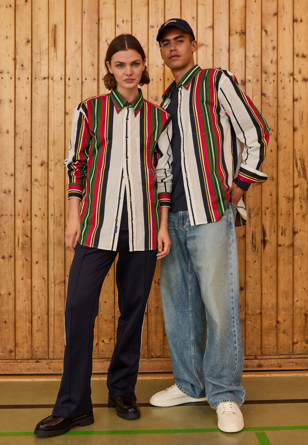 GANT EXCLUSIVE HERITAGE 2.0 REL PRINTED STRIPE SHIRT