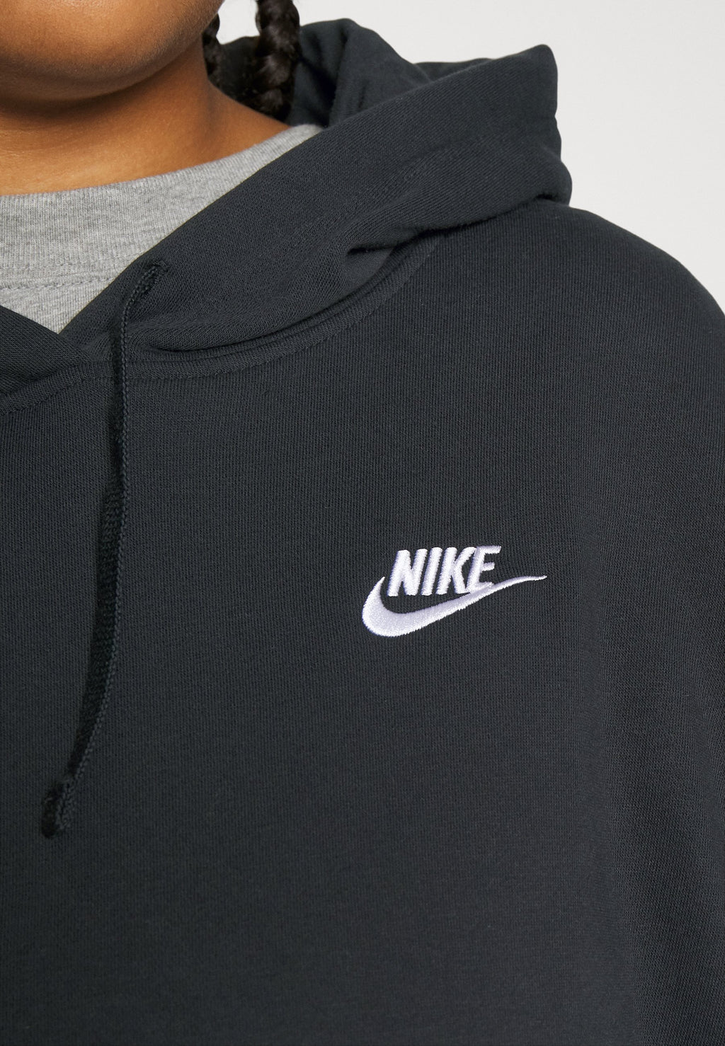 Nike Sportswear W NSW CLUB FLC PO HDY STD PLUS