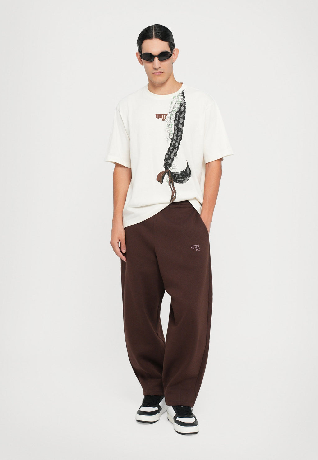 Dhruv Kapoor BRAID HALF SLEEVES TEE