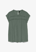 Vero Moda VMDEBBIE PLEAT - Blouse - laurel wreath