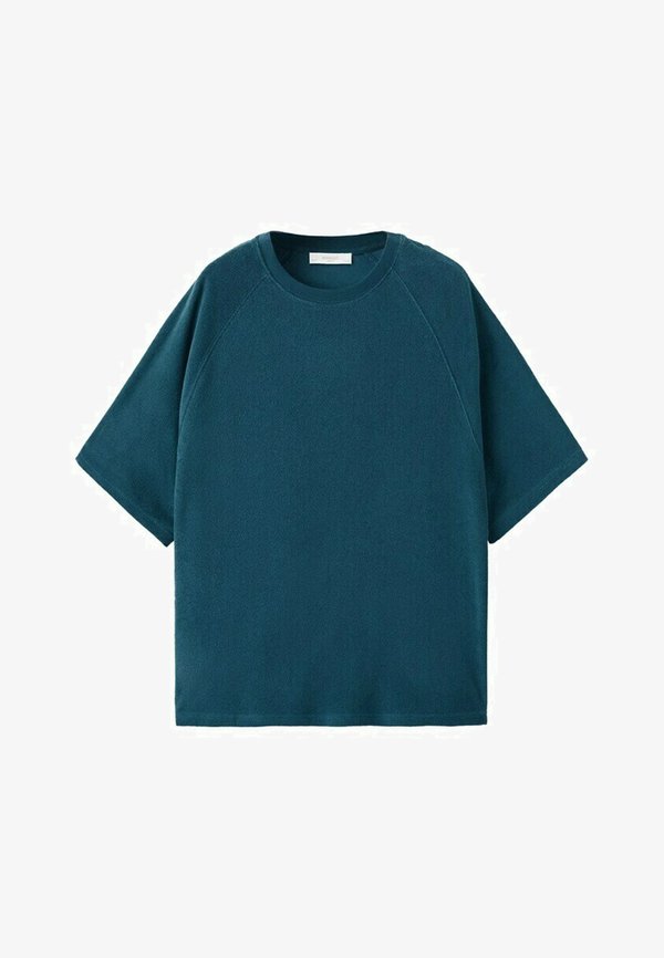 Mango Basic T-shirt - dark blue