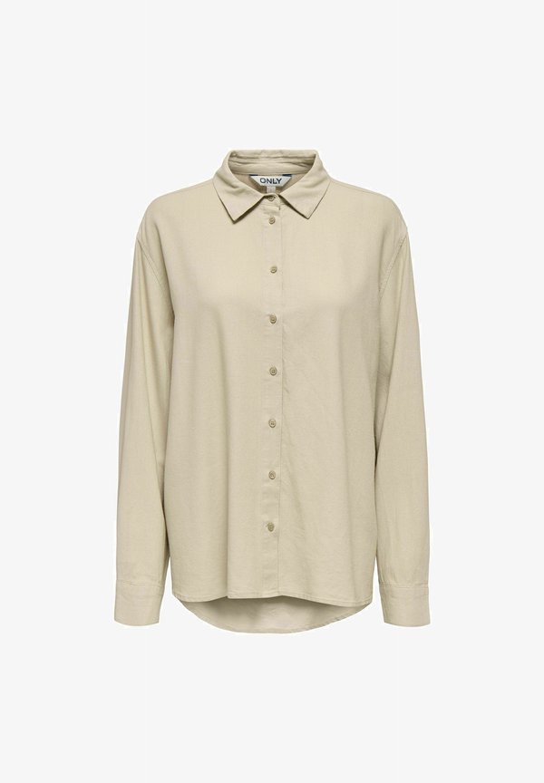 ONLY Button-down blouse - oxford tan