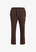 Jack & Jones Relaxed Fit - Tracksuit bottoms - deep mahogany