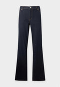 Vero Moda Curve VMCMARI TESSA - Flared Jeans - dark blue denim