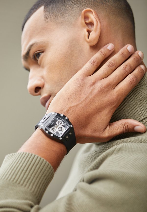 Guess PHOENIX - Chronograph watch - black