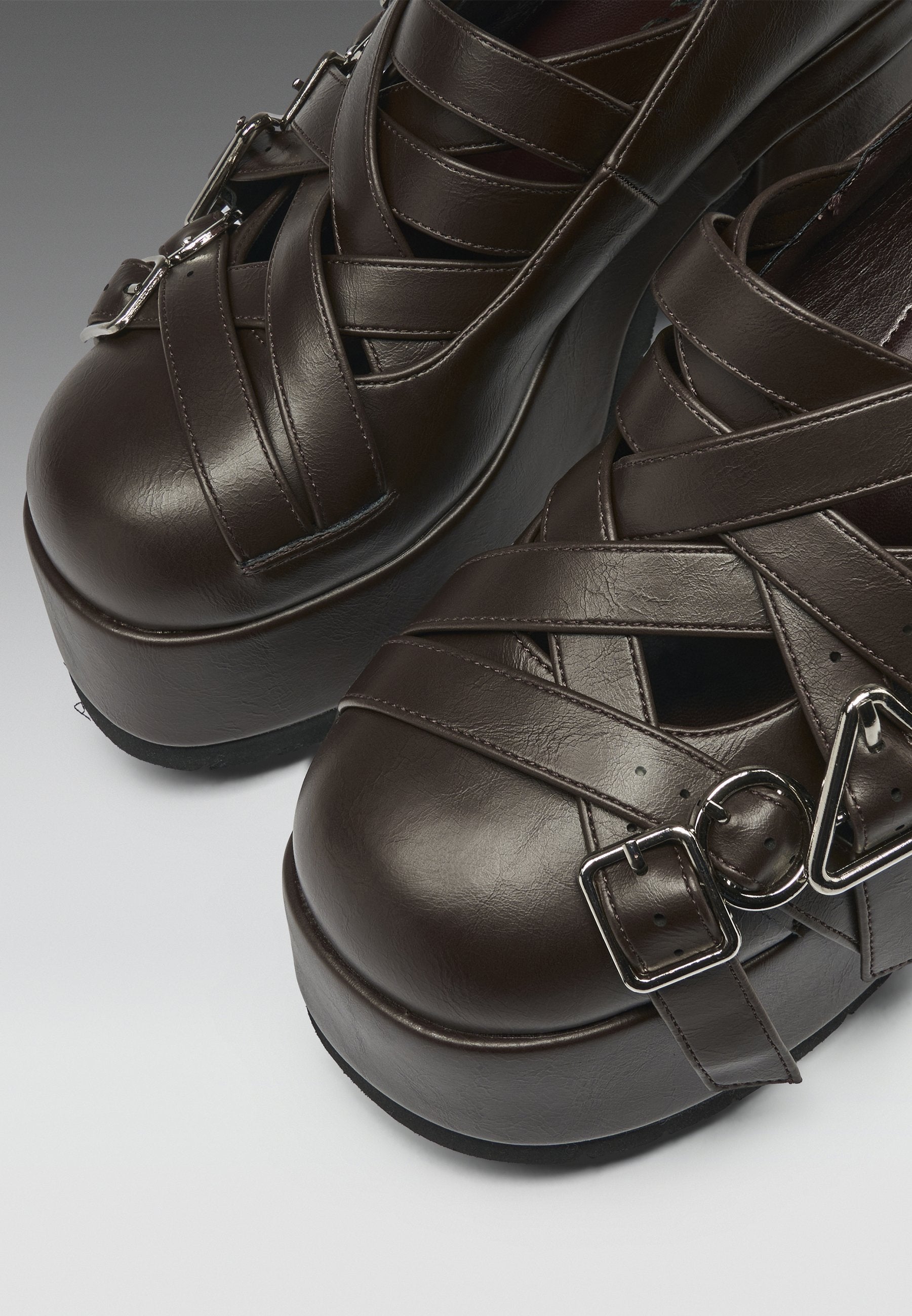 Koi Footwear AVALON STRAPPY HEELED SHOES ACORN