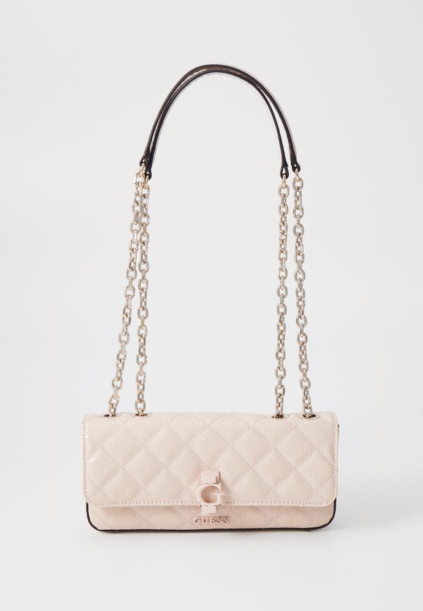 Guess BESSEY CONVERTIBLE XBODY FLAP - Handbag - sand