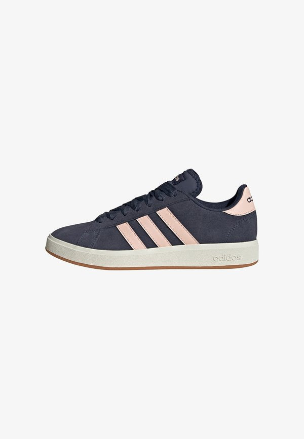 adidas Sportswear GRAND COURT BASE - Trainers - shadow navy   blush pink   gum