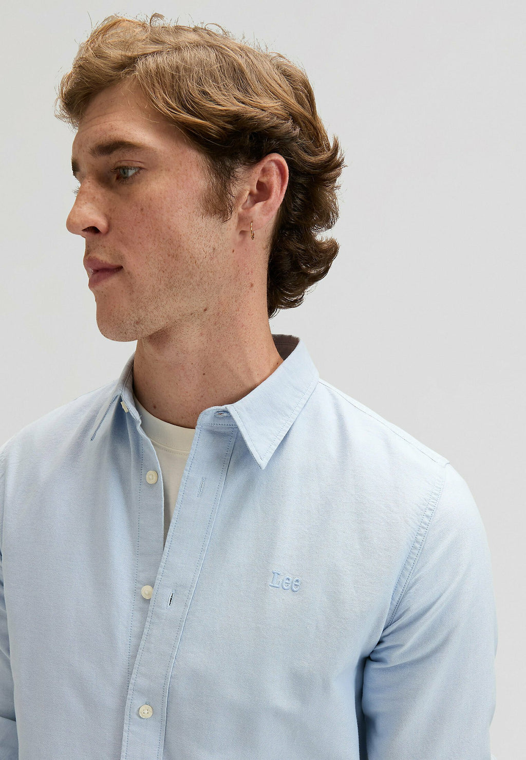 Lee LONG SLEEVE LEE_SHIRT FOR MENS - REGULAR FIT