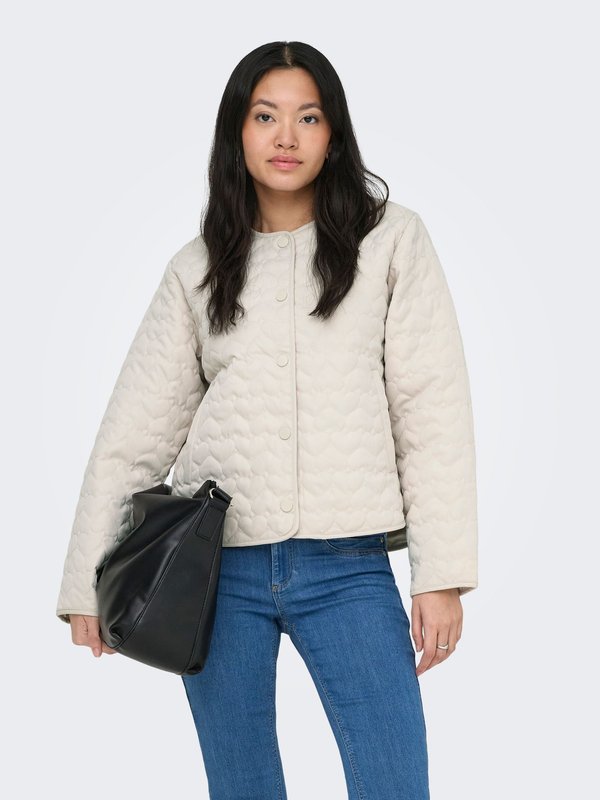 ONLY Quilted ONLHEART Quilted - Light jacket - moonstruck