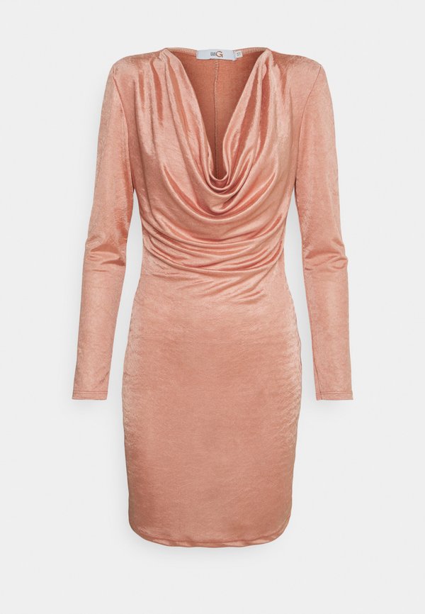 WAL G. GEM LONG SLEEVE MINI DRESS