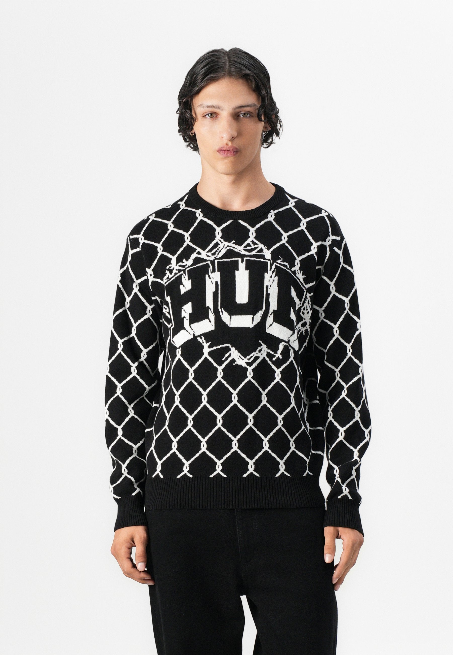 HUF BREAKTHROUGH CREW NECK SWEATER UNISEX