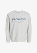 Jack & Jones Sweats Sweats - Sweatshirt - white melange