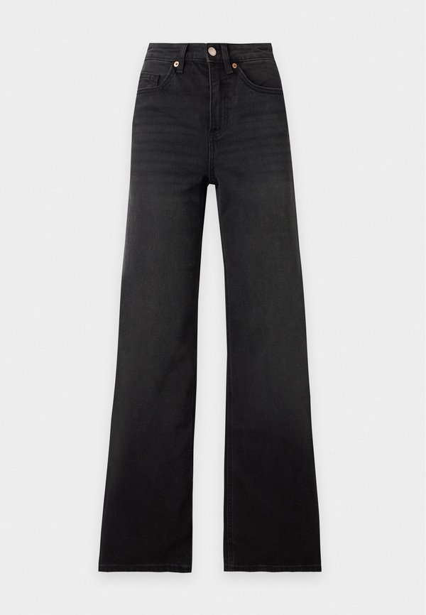 Vero Moda VMOLIVIA - Wide Leg - black denim