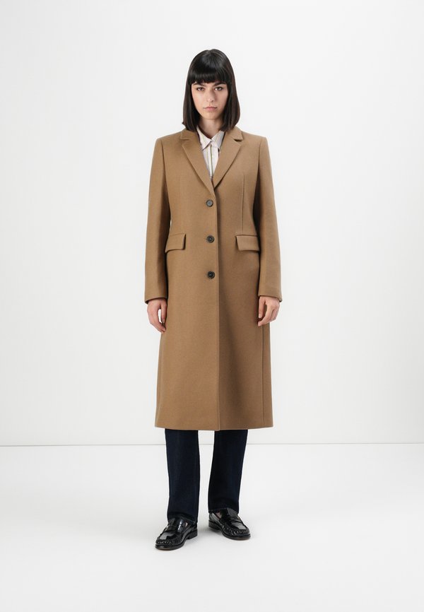 Tommy Hilfiger CLASSIC MAXI COAT - Classic coat - light sepia brown