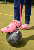 Nike Performance PHANTOM GX 2 ACADEMY FG/MG - Firm-ground football boots - sunset pulse/black