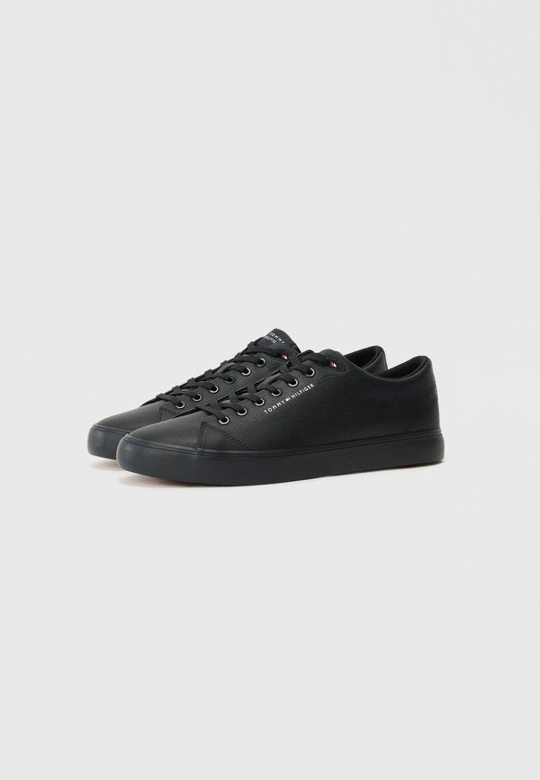 Tommy Hilfiger LOGO TRAINERS WITH LEATHER