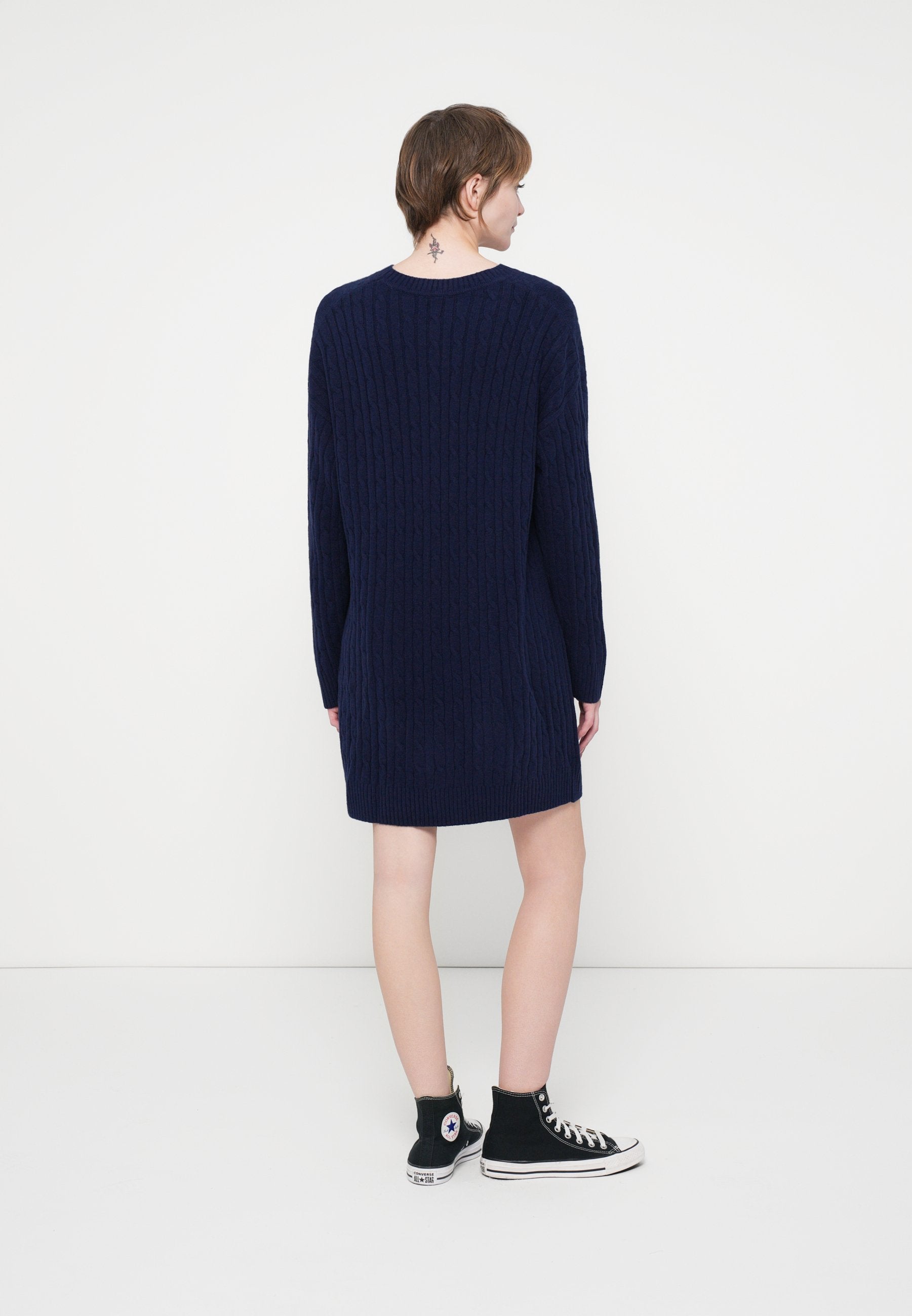 GAP CREWNECK MINI DRESS