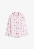 Tommy Hilfiger LOGO EMBROIDERY - Button-down blouse - script ithaca rose petal