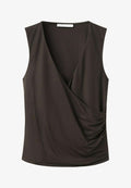 Mango ADULT - Blouse - dark brown