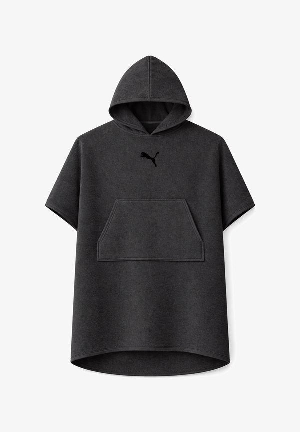 Puma PUMA UNISEX BADEPONCHO PONCHO MIT KAPUZE STRAND SAUNA 660009 - Dressing gown - grey