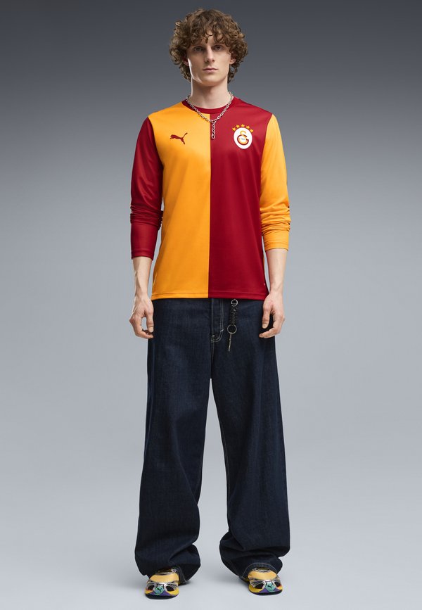 Puma GALATASARAY S.K. 26/27 LANGARM-HEIMTRIKOT - Football jersey - dark cherry-summer sunset