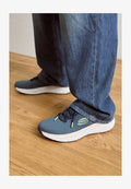 Skechers EDGERIDE - Trainers - navy/lime