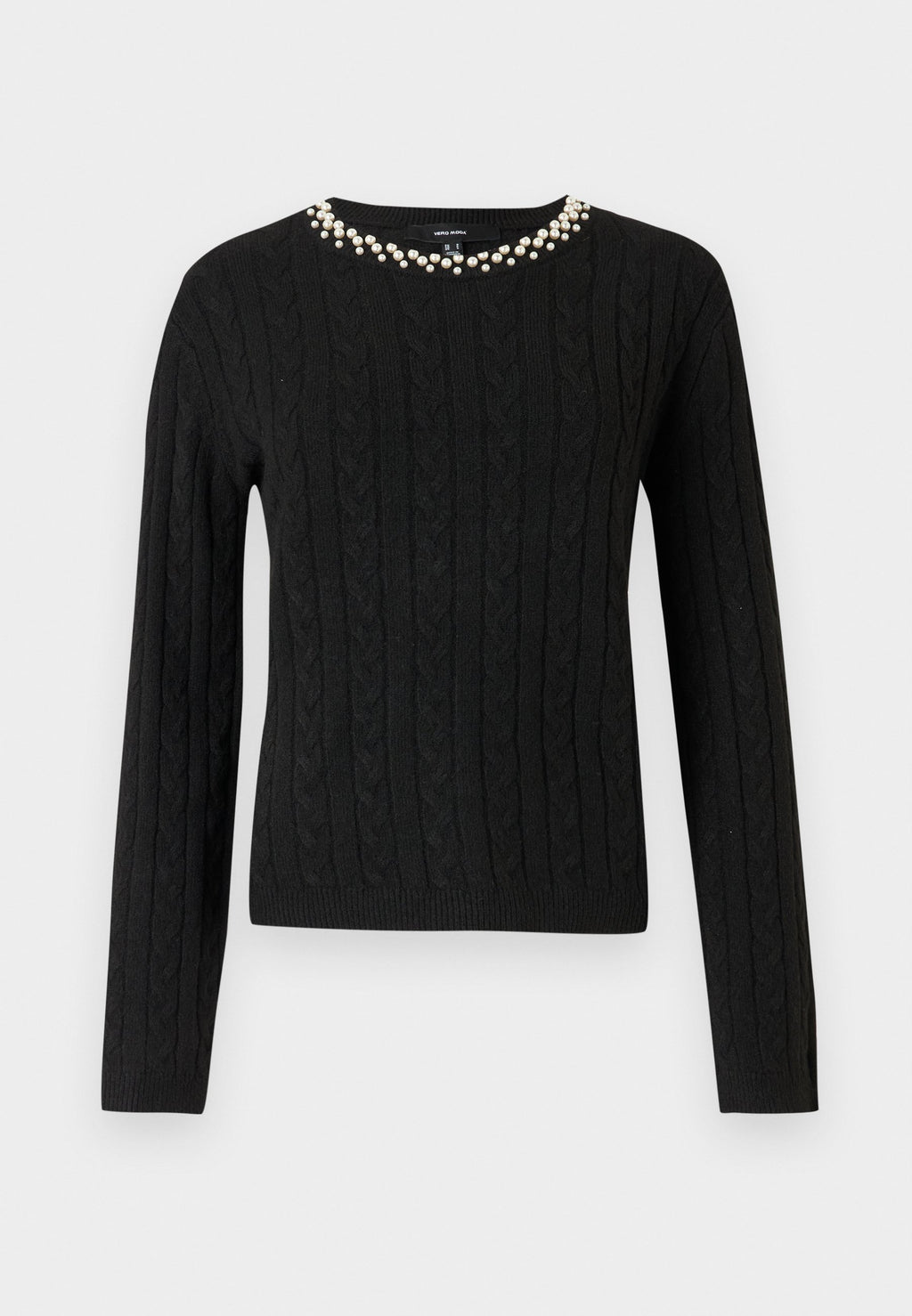 Vero Moda VMLUNA CABLE PEARL PULLOVER