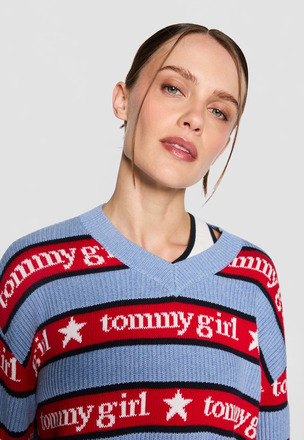 Tommy Jeans GIRL STRIPE SWEATER