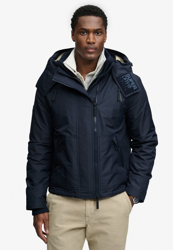 Superdry & Co SUPERDRY HOODED ARCTIC WINDCHEATER JACKET.. - Winter jacket - darkest navy