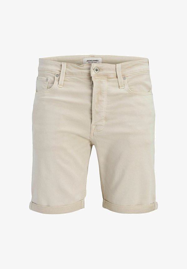 Jack & Jones REGULAR FIT SHORTS REGULAR FIT REGULAR FIT SHORTS - Denim shorts - Grey