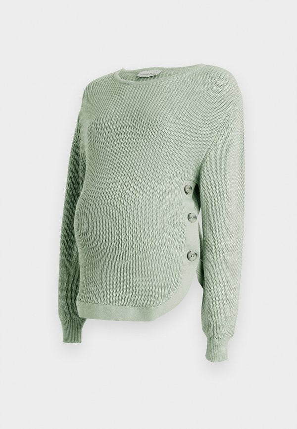 Anna Field MAMA MATERNITY NURSING JUMPER WITH SIDE BUTTONS