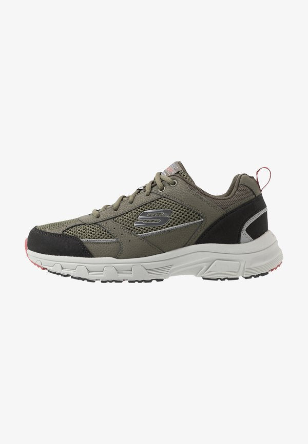 Skechers OAK CANYON - Trainers - olive/black